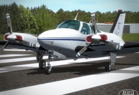 Beechcraft Baron B-55