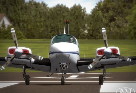 Beechcraft Baron B-55