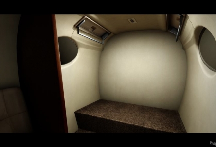 Ночной интерьер самолетов
